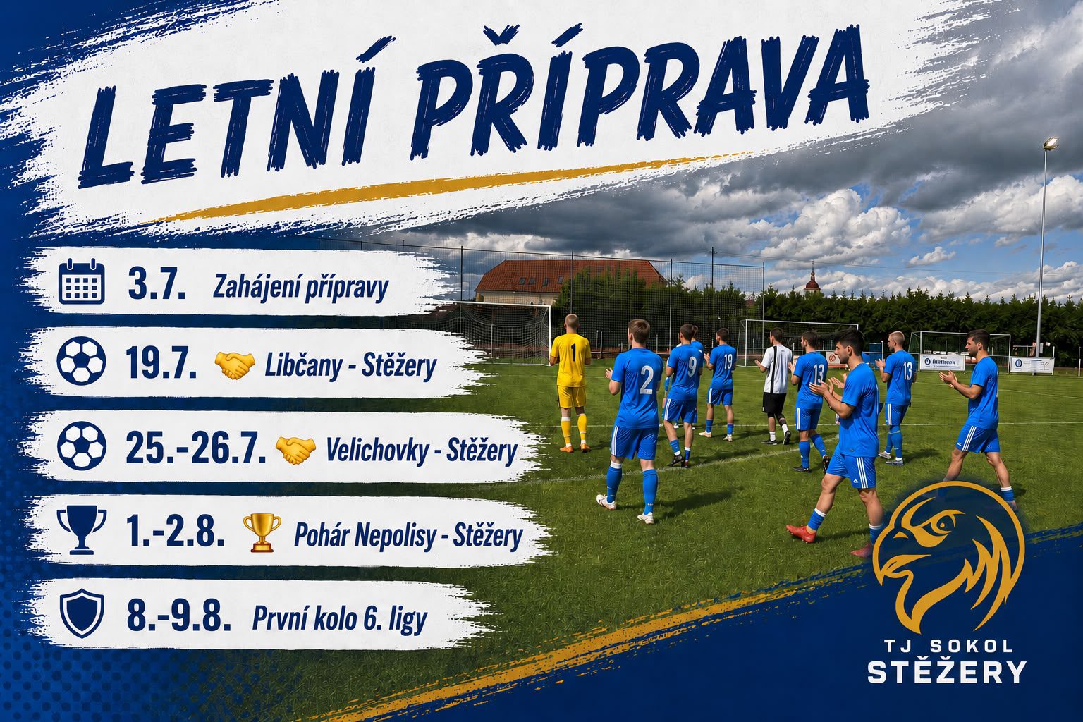 Plán letní přípravy mužů